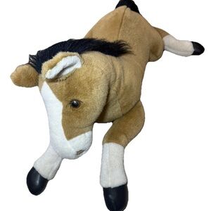 AURORA Super Flopsies Cody 30” Large Plush Horse Stuffed Pony A&A inc Brown USED